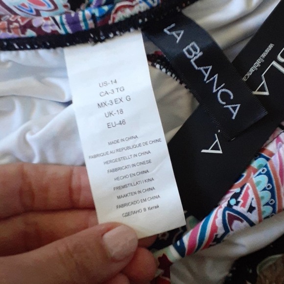 MAKE OFFER ~ END OF SUMMER ☀️🏖 NWT LA BLANCA size 14 swim bottoms, $61.00 - Picture 4 of 4